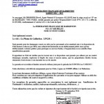 Attestation assurance saison 2014-2015 - La Plume de Gallardon - LPG28